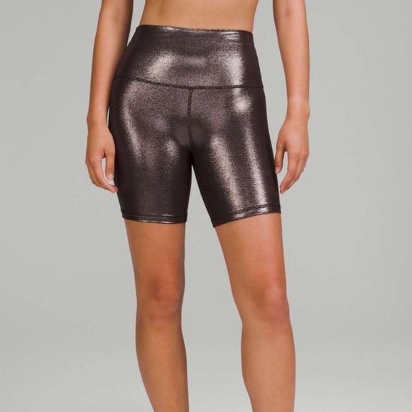 SOLD Lululemon Align HR Shorts 8 inch ‘French Press’ Size 4 - Picture 4 of 8